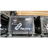 Image 1 : SOUTHWIRE BLACK PLASTIC / METAL  2 TIER 46"L X 26"W X 33 1/2"H INDUSTRIAL MOBILE PRODUCT / TOOL
