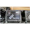 Image 1 : SOUTHWIRE BLACK PLASTIC / METAL  2 TIER 46"L X 26"W X 33 1/2"H INDUSTRIAL MOBILE PRODUCT / TOOL