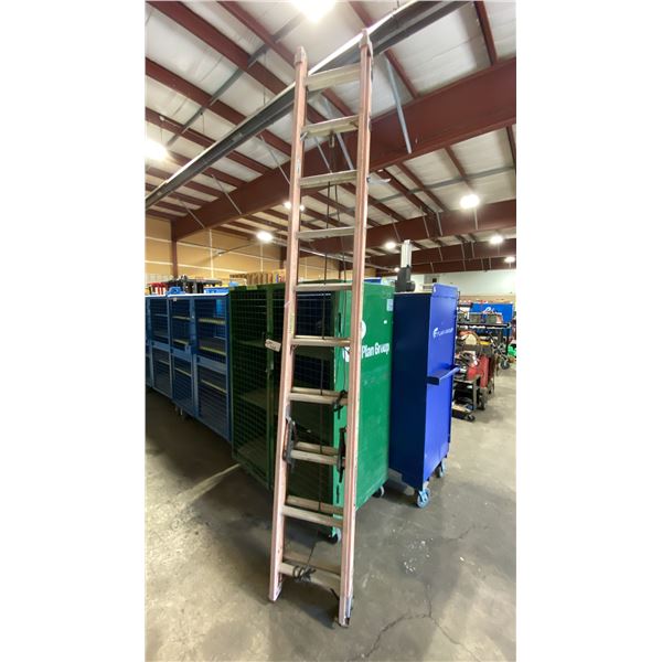 ALLRIGHT 20' ORANGE CARBON FIBER INDUSTRIAL EXTENSION LADDER