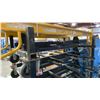 Image 1 : MACK RACK I 1000 LBS CAPACITY BLACK FOLDING MOBILE INDUSTRIAL WIRE / PRODUCT RACK