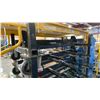 Image 1 : MACK RACK I 1000 LBS CAPACITY BLACK FOLDING MOBILE INDUSTRIAL WIRE / PRODUCT RACK