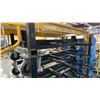 Image 1 : MACK RACK I 1000 LBS CAPACITY BLACK FOLDING MOBILE INDUSTRIAL WIRE / PRODUCT RACK