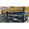 Image 2 : MACK RACK I 1000 LBS CAPACITY BLACK FOLDING MOBILE INDUSTRIAL WIRE / PRODUCT RACK