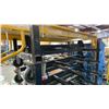 Image 1 : MACK RACK I 1000 LBS CAPACITY BLACK FOLDING MOBILE INDUSTRIAL WIRE / PRODUCT RACK