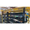 Image 2 : MACK RACK I 1000 LBS CAPACITY BLACK FOLDING MOBILE INDUSTRIAL WIRE / PRODUCT RACK