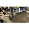 Image 1 : MACK RACK I 1000 LBS CAPACITY GREEN FOLDING MOBILE INDUSTRIAL WIRE / PRODUCT RACK
