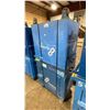 Image 1 : 2 BLUE METAL SINGLE DOOR SINGLE DRAWER HEAVY DUTY MOBILE TOOL STORAGE CHEST