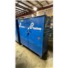 Image 1 : BLUE METAL MOBILE 2 DOOR JOB BOX STORAGE CABINET APPROX 60"W X 24"D X 69"H