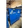 Image 2 : BLUE METAL MOBILE 2 DOOR JOB BOX STORAGE CABINET APPROX 60"W X 24"D X 69"H