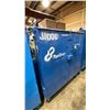Image 2 : BLUE METAL MOBILE 2 DOOR JOB BOX STORAGE CABINET APPROX 60"W X 24"D X 69"H