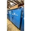 Image 1 : BLUE METAL MOBILE 2 DOOR JOB BOX STORAGE CABINET APPROX 60"W X 24"D X 69"H