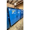 Image 2 : BLUE METAL MOBILE 2 DOOR JOB BOX STORAGE CABINET APPROX 60"W X 24"D X 69"H