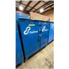 Image 2 : BLUE METAL MOBILE 2 DOOR JOB BOX STORAGE CABINET APPROX 60"W X 24"D X 69"H