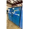 Image 1 : BLUE METAL MOBILE 2 DOOR JOB BOX STORAGE CABINET APPROX 60"W X 24"D X 69"H