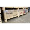 Image 2 : SDLANCH SDLC2030FT 20' X 30' ALL STEEL HIGH END CARPORT W/ ENCLOSED SIDE WALLS *IN WOODEN CRATE*