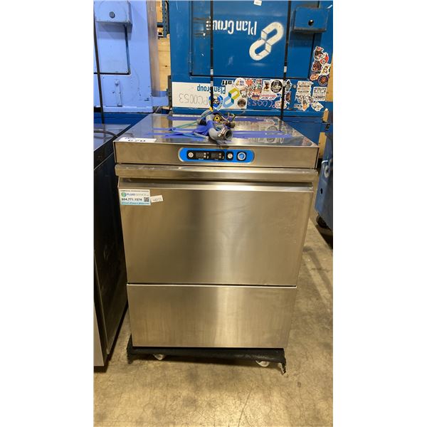 AEE STAINLESS STEEL DT 50.11 COMMERCIAL TRAY STYLE UNDERCOUNTER DISHWASHER