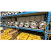 Image 2 : SHELF OF 8 COMMERCIAL METAL BEER KEGS *MUST TAKE ALL ON SHELF*