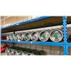 Image 2 : SHELF OF 8 COMMERCIAL METAL BEER KEGS *MUST TAKE ALL ON SHELF*
