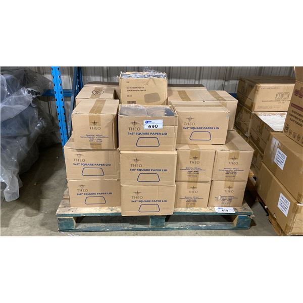 PALLET OF ASSORTED COMMERCIAL TAKE-OUT CONTAINERS *MUST TAKE ALL ON PALLET*