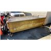 Image 1 : LARGE INSULATED 106"L X 31"W X 38"H MOBILE INDUSTRIAL STAINLESS STEEL GALVANIZING DIP TANK