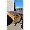 Image 1 : LARGE INSULATED 106"L X 31"W X 38"H MOBILE INDUSTRIAL STAINLESS STEEL GALVANIZING DIP TANK