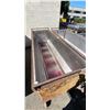 Image 3 : LARGE INSULATED 106"L X 31"W X 38"H MOBILE INDUSTRIAL STAINLESS STEEL GALVANIZING DIP TANK