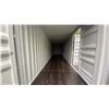 Image 5 : GREY 40' 52,910 LB MAX CAPACITY INDUSTRIAL TRANSPORT CONTAINER WITH 4 DUAL SWING SIDE DOORS DUAL