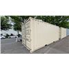 Image 1 : BEIGE 20' 67,200 LB MAX CAPACITY INDUSTRIAL TRANSPORT CONTAINER WITH DUAL SWING REAR DOORS