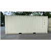 Image 2 : BEIGE 20' 67,200 LB MAX CAPACITY INDUSTRIAL TRANSPORT CONTAINER WITH DUAL SWING REAR DOORS
