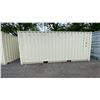 Image 2 : BEIGE 20' 67,200 LB MAX CAPACITY INDUSTRIAL TRANSPORT CONTAINER WITH DUAL SWING REAR DOORS