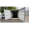 Image 4 : BEIGE 20' 67,200 LB MAX CAPACITY INDUSTRIAL TRANSPORT CONTAINER WITH DUAL SWING REAR DOORS