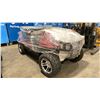 Image 1 : SDLANCH HQ80 RED 4 SEAT ELECTRIC GOLF CART WITH 4KW AC MOTOR, 50 MILE RANGE, 23-24 MPH TOP