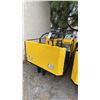Image 2 : SDLANCH CDWS25 YELLOW RIDE ON GAS POWERED MINI CRAWLER DUMPER, 3 SPEED, 9" TRACKS, MANUAL DUMP BOX