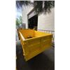 Image 3 : SDLANCH CDWS25 YELLOW RIDE ON GAS POWERED MINI CRAWLER DUMPER, 3 SPEED, 9" TRACKS, MANUAL DUMP BOX