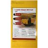 Image 1 : SDLANCH CDWS25 YELLOW RIDE ON GAS POWERED MINI CRAWLER DUMPER, 3 SPEED, 9" TRACKS, MANUAL DUMP BOX