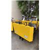 Image 3 : SDLANCH CDWS25 YELLOW RIDE ON GAS POWERED MINI CRAWLER DUMPER, 3 SPEED, 9" TRACKS, MANUAL DUMP BOX