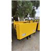 Image 6 : SDLANCH CDWS25 YELLOW RIDE ON GAS POWERED MINI CRAWLER DUMPER, 3 SPEED, 9" TRACKS, MANUAL DUMP BOX