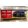 Image 1 : SDLANCH SDLGM1220F HEAVY DUTY GALVANIZED CORRUGATED BLACK METAL LIVESTOCK SHELTER WITH