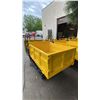Image 3 : SDLANCH CDWS25 YELLOW RIDE ON GAS POWERED MINI CRAWLER DUMPER, 3 SPEED, 9" TRACKS, MANUAL DUMP BOX