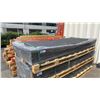 Image 1 : PALLET OF 15 BLACK INDUSTRIAL 4'W X 8'L HIGH-DENSITY POLYETHYLENE GROUND PROTECTION MATS &