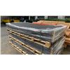 Image 2 : PALLET OF 15 BLACK INDUSTRIAL 4'W X 8'L HIGH-DENSITY POLYETHYLENE GROUND PROTECTION MATS &
