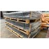 Image 2 : PALLET OF 15 BLACK INDUSTRIAL 4'W X 8'L HIGH-DENSITY POLYETHYLENE GROUND PROTECTION MATS &