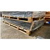 Image 2 : PALLET OF 15 BLACK INDUSTRIAL 4'W X 8'L HIGH-DENSITY POLYETHYLENE GROUND PROTECTION MATS &