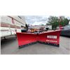 Image 1 : WESTERN ULTRA FINISH ENFORCER MS 7.5' ARTICULATING PLOW BLADE WITH ULTRA MOUNT 2 ILLUMINATED TRUCK