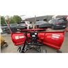 Image 4 : WESTERN ULTRA FINISH ENFORCER MS 7.5' ARTICULATING PLOW BLADE WITH ULTRA MOUNT 2 ILLUMINATED TRUCK
