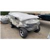 Image 1 : SDLANCH HQ80 WHITE 4 SEAT ELECTRIC GOLF CART WITH 4KW AC MOTOR, 50 MILE RANGE, 23-24 MPH TOP