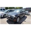 Image 1 : 2010 BMW X3 X DRIVE 30I 4DRSW BLACK VIN WBXPC9C40AWK16151