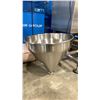 Image 2 : STAINLESS STEEL 22" DIAMETER COMMERCIAL CONE FEEDER HOPPER