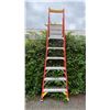 Image 1 : WERNER PODIUM MAX 6' ORANGE CARBON FIBER INDUSTRIAL PLATFORM LADDER