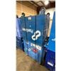Image 1 : 2 BLUE METAL SINGLE DOOR SINGLE DRAWER HEAVY DUTY MOBILE TOOL STORAGE CHEST